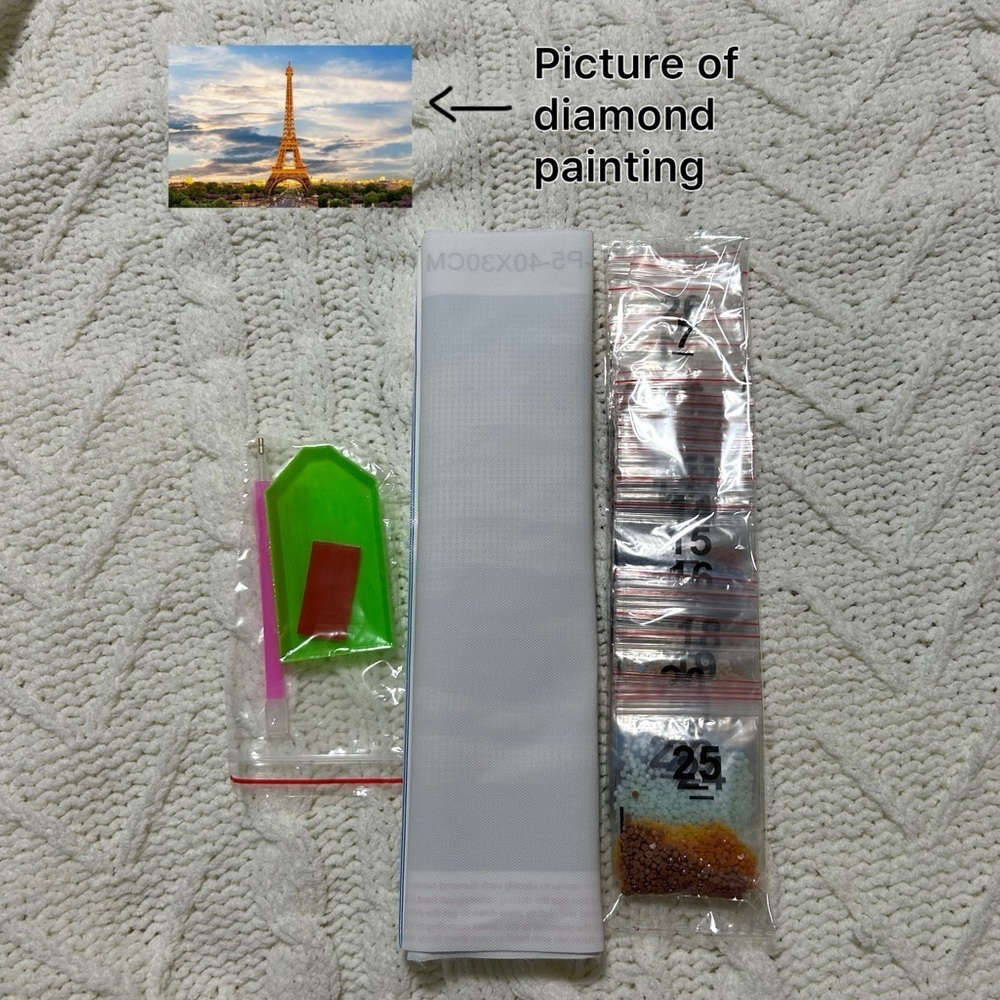 Paris Eiffel Tower Diamond Painting